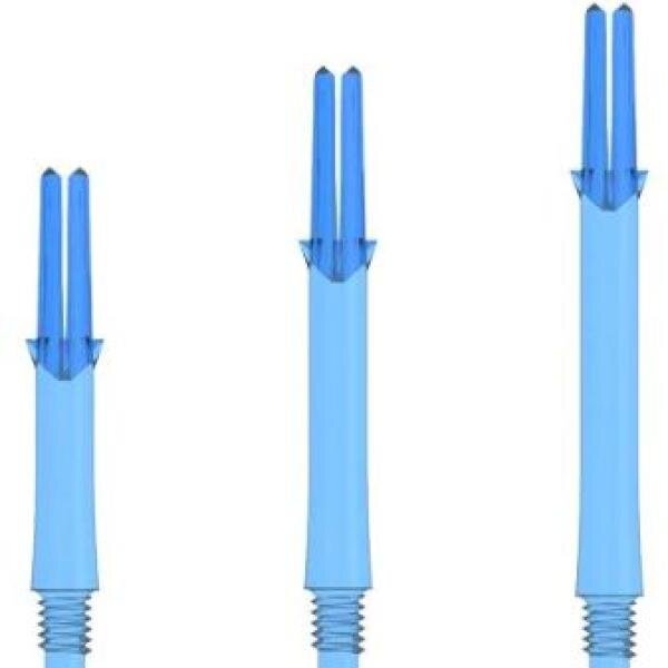 L-Style Locked Straight Shaft Clear Blue