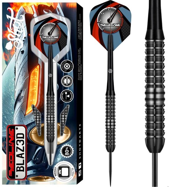 Shot Redline BLAZ3D Steel Dart
