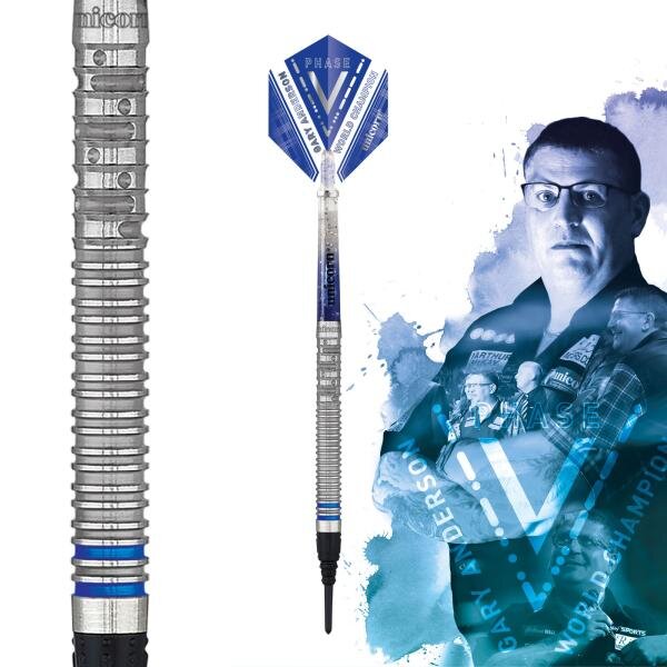 Unicorn Phase 5 World Champion Gary Anderson Softdarts