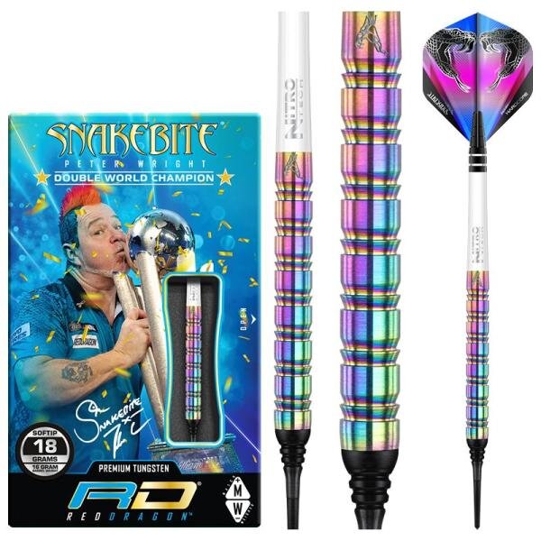 Red Dragon Peter Wright Snakebite 1 Softdarts