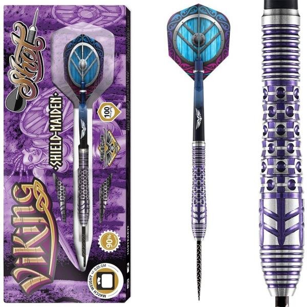 Shot Viking Shield Maiden Steeldarts