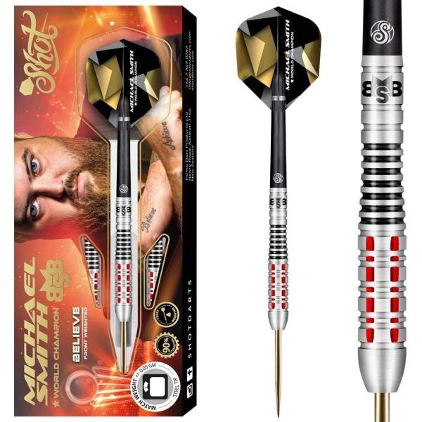 Shot Michael Smith Believe Steeldarts