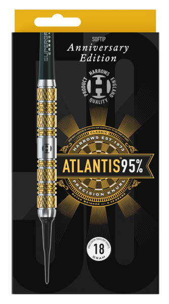 Harrows ANNIVERSARY Atlantis 95% Softdarts