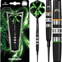 Mission Robyn Byrne Softdarts - Black Titanium
