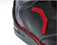 Triple20 Dartschuh Vollleder schwarz/rot