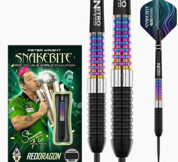 Red Dragon Peter Wright Corra Steeldarts
