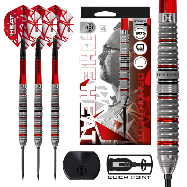 Harrows Damon Heta Series 4 Steeldarts - Quick Point